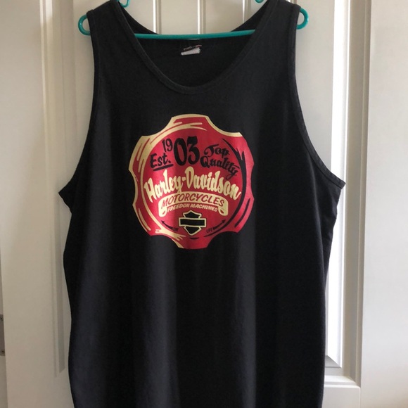 Men's H-D Tank Top - Picture 2 of 7